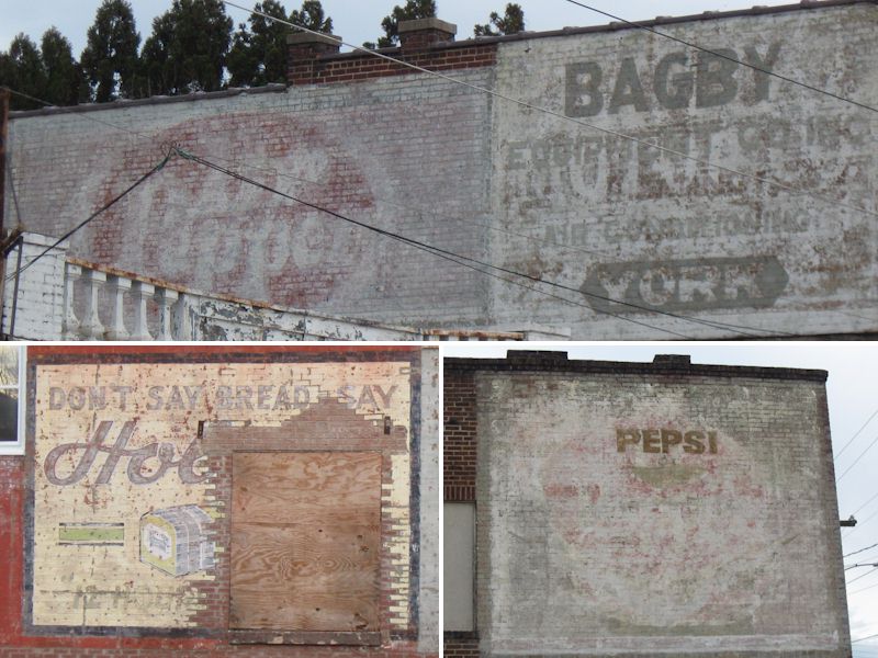 Ghost Signs at Five Forks