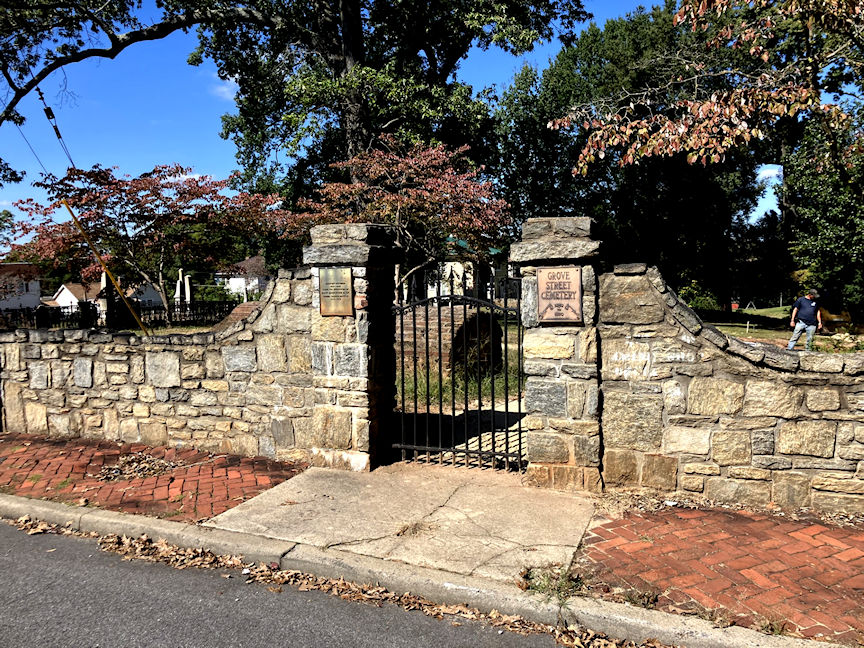 The Old Grove Street Cemetery